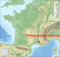 localisation mairie de Entraigues-sur-la-Sorgue