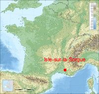 localisation mairie de Isle-sur-la-Sorgue