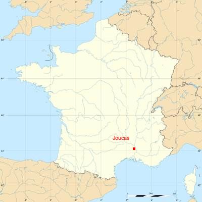 Fond de carte avec Joucas