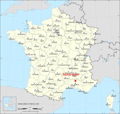 Carte de Mondragon