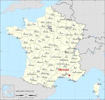 Carte de Mérindol