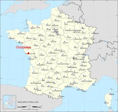 Carte de Clouzeaux