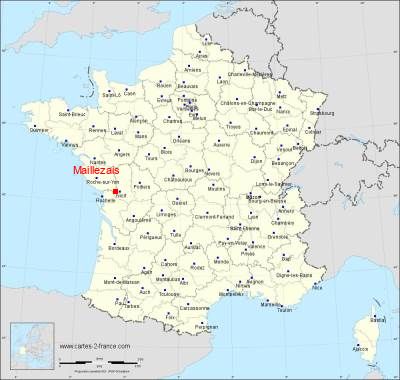 Carte de Maillezais