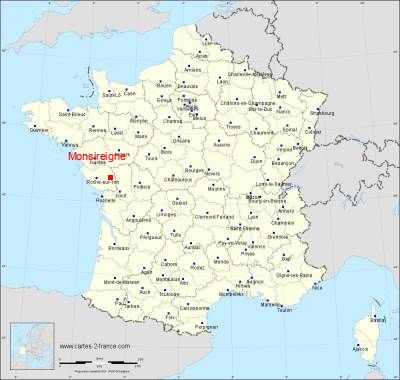 Carte de Monsireigne