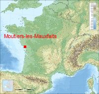localisation mairie de Moutiers-les-Mauxfaits