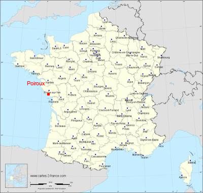 Carte de Poiroux