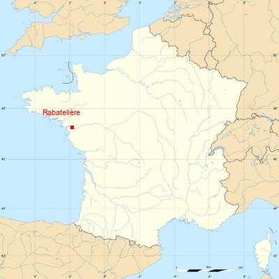 Fond de carte avec Rabatelière