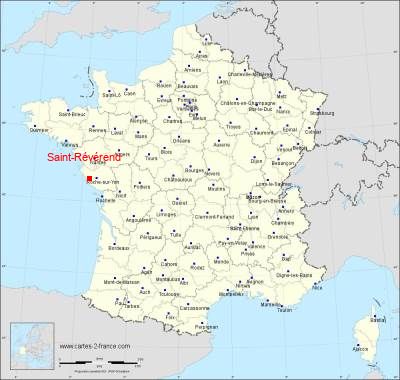 Carte de Saint-Révérend