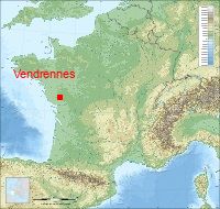 localisation mairie de Vendrennes