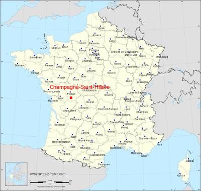 Carte de Champagné-Saint-Hilaire