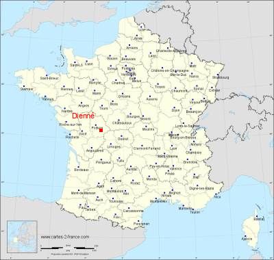 Carte de Dienné