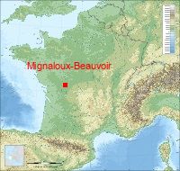 localisation mairie de Mignaloux-Beauvoir