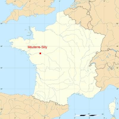 Fond de carte avec Mouterre-Silly