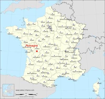 Carte de Romagne