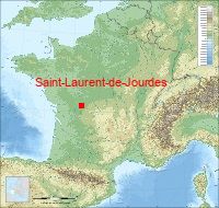 localisation mairie de Saint-Laurent-de-Jourdes