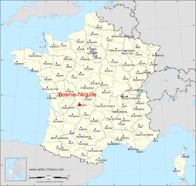 Carte de Bosmie-l'Aiguille