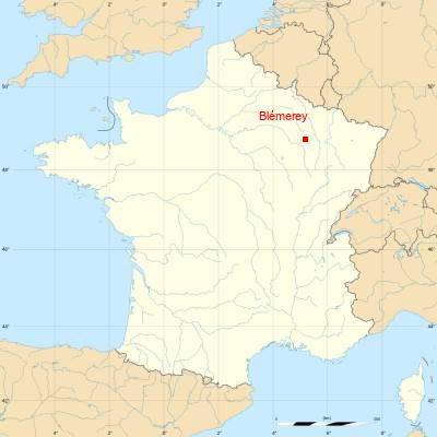 Fond de carte avec Blémerey