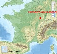 localisation mairie de Domèvre-sous-Montfort