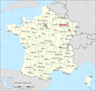 Carte de Girmont