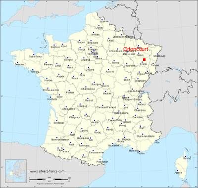 Carte de Ortoncourt