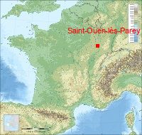 localisation mairie de Saint-Ouen-lès-Parey