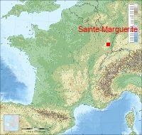 localisation mairie de Sainte-Marguerite