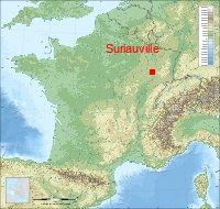 localisation mairie de Suriauville