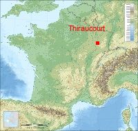 localisation mairie de Thiraucourt