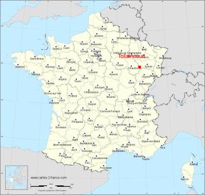 Carte de Tollaincourt