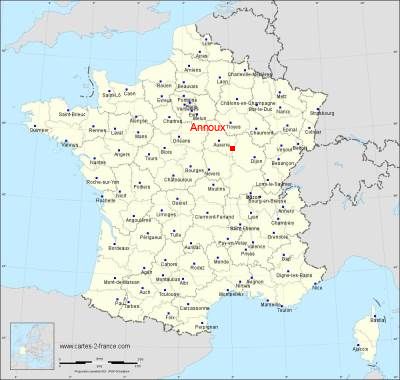 Carte de Annoux
