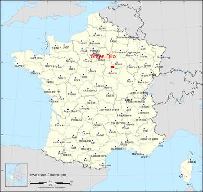 Carte de Arces-Dilo