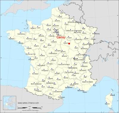 Carte de Censy