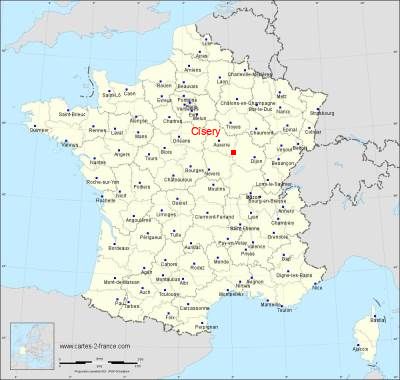Carte de Cisery