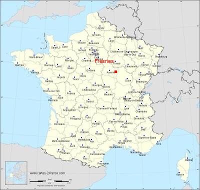 Carte de Fresnes
