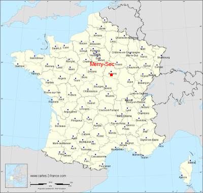 Carte de Merry-Sec