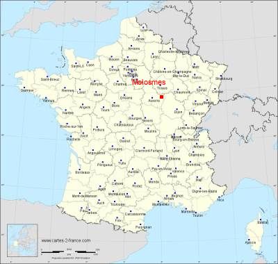 Carte de Molosmes