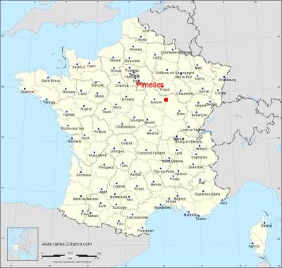 Carte de Pimelles