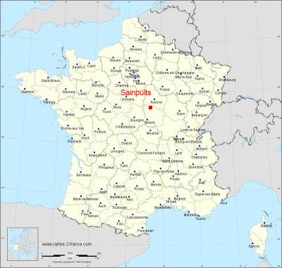 Carte de Sainpuits