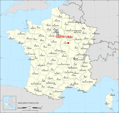 Carte de Sainte-Vertu