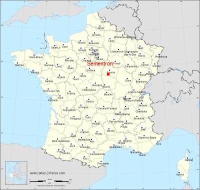 Carte de Sementron