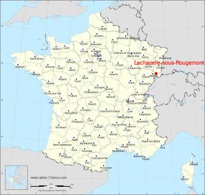 Carte de Lachapelle-sous-Rougemont