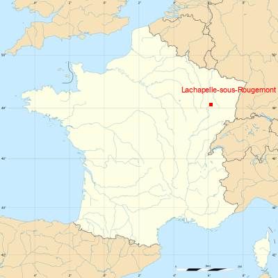 Fond de carte avec Lachapelle-sous-Rougemont