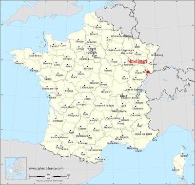 Carte de Novillard