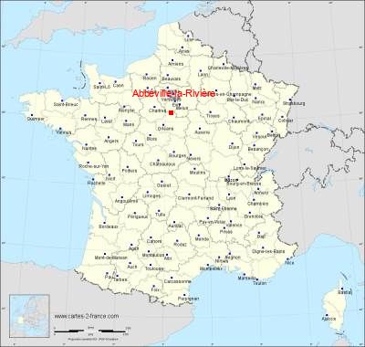 Carte de Abbéville-la-Rivière