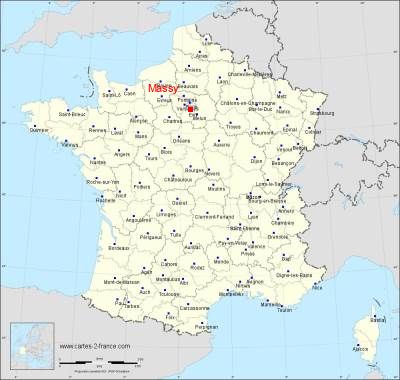 Carte de Massy