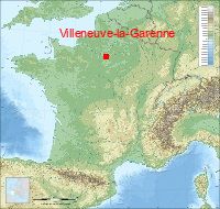 localisation mairie de Villeneuve-la-Garenne