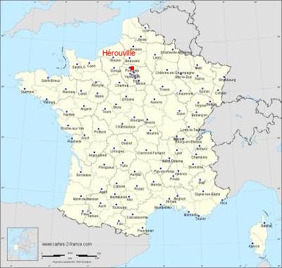 Carte de Hérouville