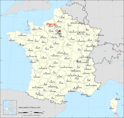 Carte de Piscop