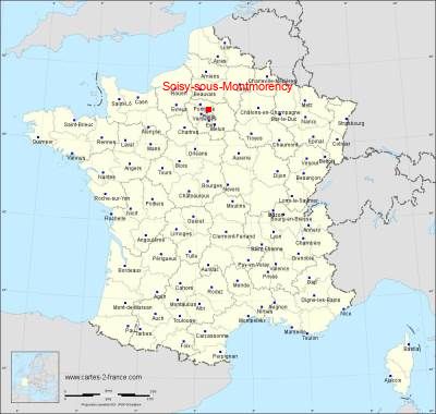 Carte de Soisy-sous-Montmorency