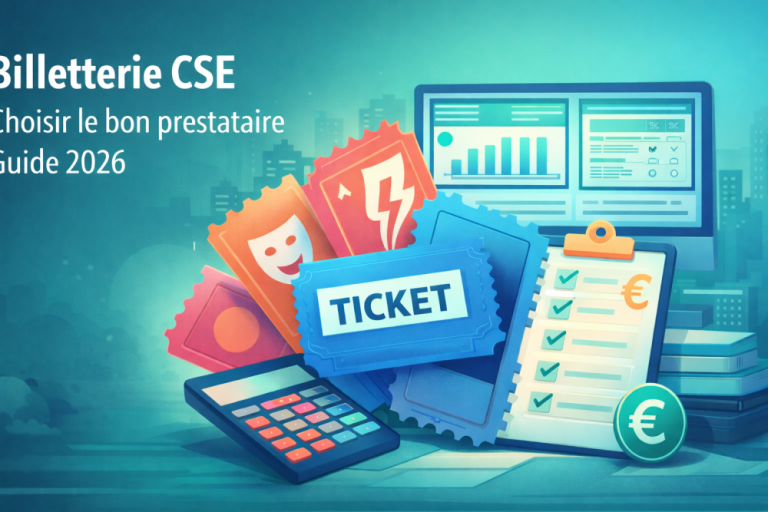 Billetterie CSE : choisir le bon prestataire et maximiser les avantages